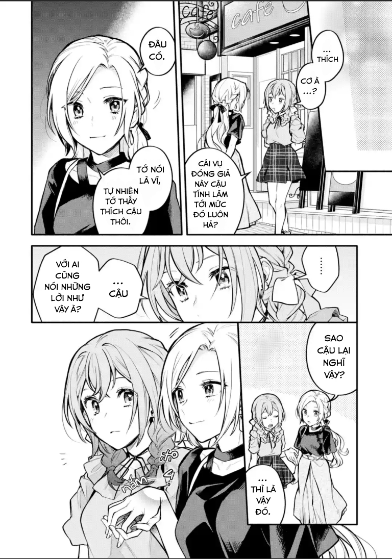 đọc truyện Câu Chuyện Yuri Về Một Thiếu Nữ Khăng Khăng Rằng: "hai Cô Gái Yêu Nhau Là Điều Bất Khả Thi Mà!" Hoàn Toàn Đổ Gục Trong 100 Ngày! Chương 7 ảnh 9 tại Thiên Thai Truyện