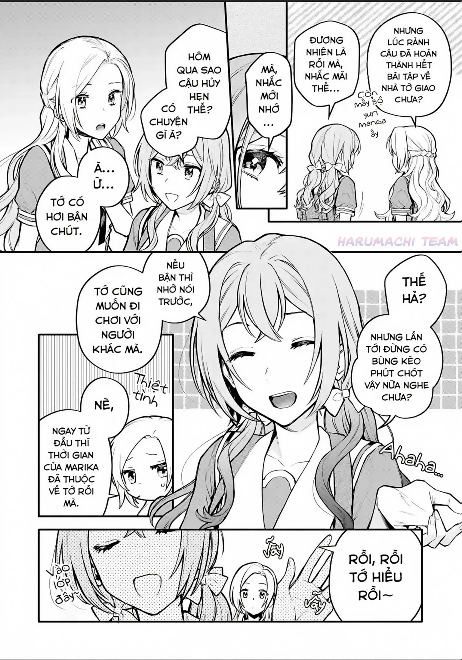 đọc truyện Câu Chuyện Yuri Về Một Thiếu Nữ Khăng Khăng Rằng: "hai Cô Gái Yêu Nhau Là Điều Bất Khả Thi Mà!" Hoàn Toàn Đổ Gục Trong 100 Ngày! Chương 8 ảnh 3 tại Thiên Thai Truyện