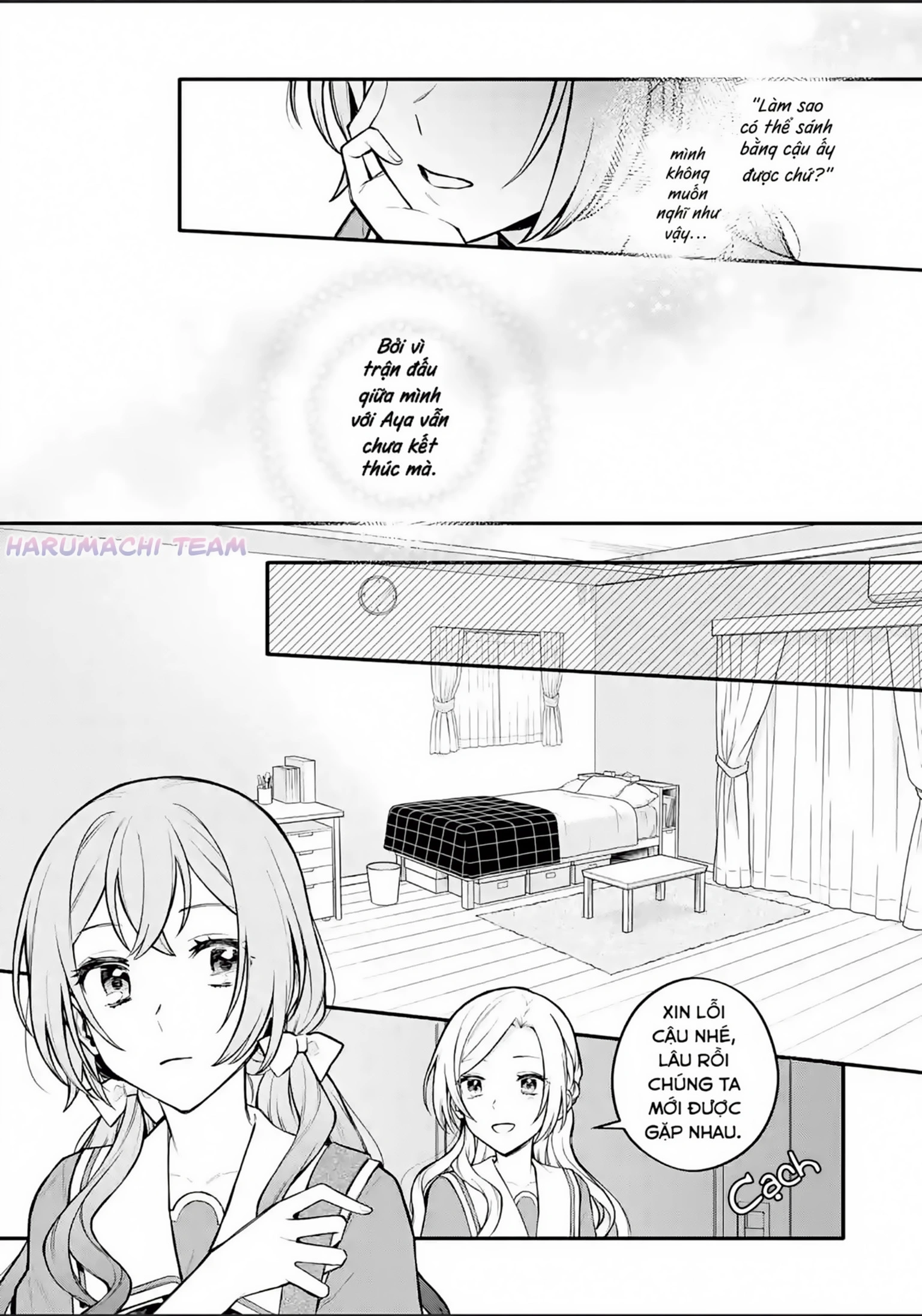 đọc truyện Câu Chuyện Yuri Về Một Thiếu Nữ Khăng Khăng Rằng: "hai Cô Gái Yêu Nhau Là Điều Bất Khả Thi Mà!" Hoàn Toàn Đổ Gục Trong 100 Ngày! Chương 8 ảnh 18 tại Thiên Thai Truyện