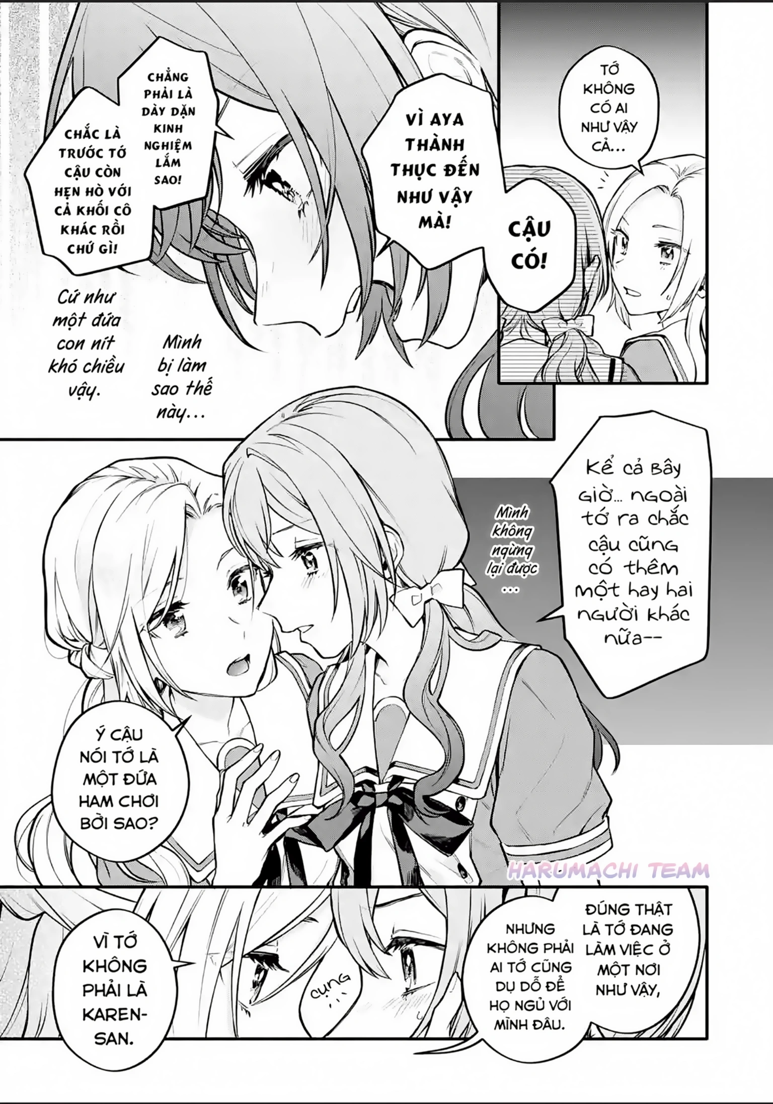 đọc truyện Câu Chuyện Yuri Về Một Thiếu Nữ Khăng Khăng Rằng: "hai Cô Gái Yêu Nhau Là Điều Bất Khả Thi Mà!" Hoàn Toàn Đổ Gục Trong 100 Ngày! Chương 8 ảnh 22 tại Thiên Thai Truyện