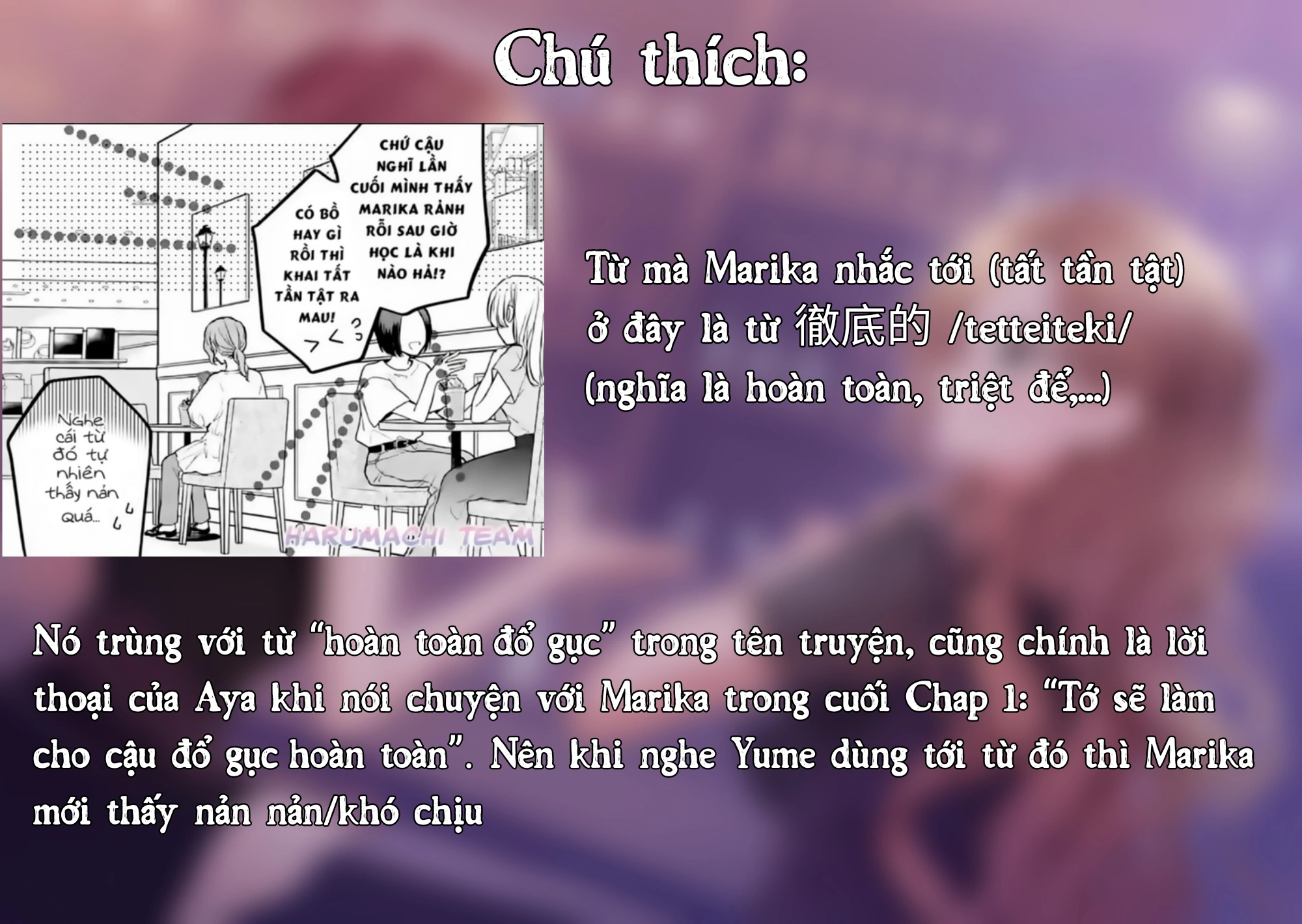 đọc truyện Câu Chuyện Yuri Về Một Thiếu Nữ Khăng Khăng Rằng: "hai Cô Gái Yêu Nhau Là Điều Bất Khả Thi Mà!" Hoàn Toàn Đổ Gục Trong 100 Ngày! Chương 8 ảnh 38 tại Thiên Thai Truyện