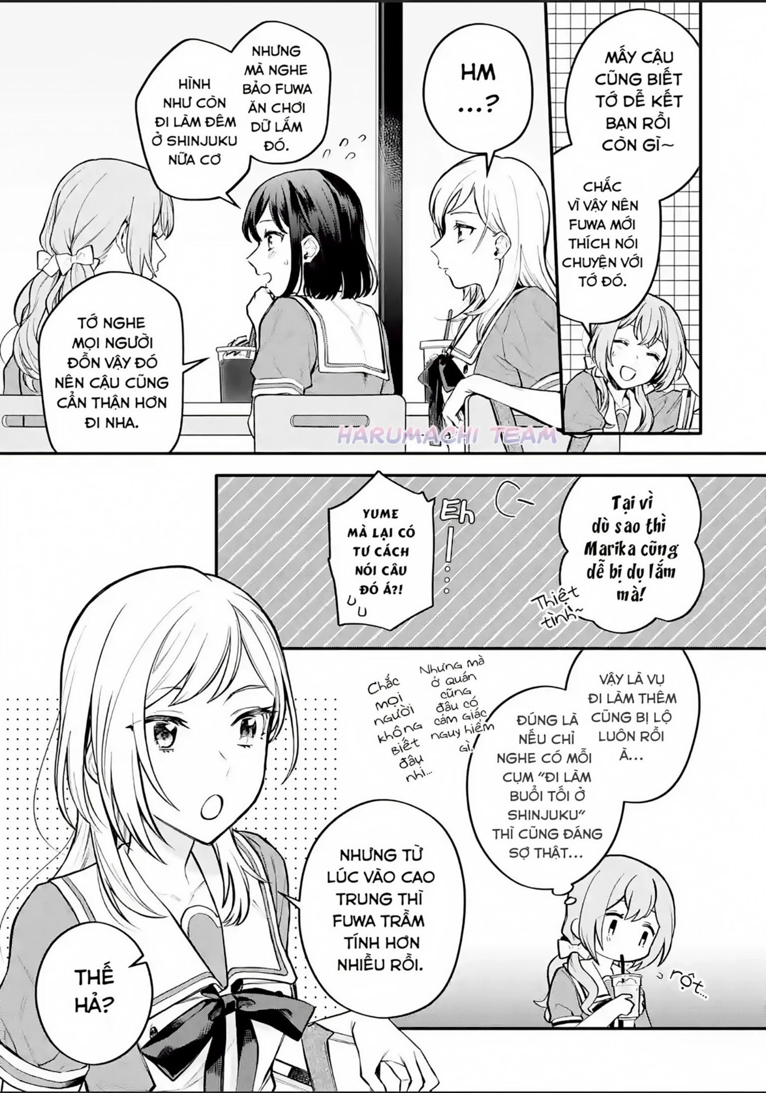 đọc truyện Câu Chuyện Yuri Về Một Thiếu Nữ Khăng Khăng Rằng: "hai Cô Gái Yêu Nhau Là Điều Bất Khả Thi Mà!" Hoàn Toàn Đổ Gục Trong 100 Ngày! Chương 8 ảnh 8 tại Thiên Thai Truyện