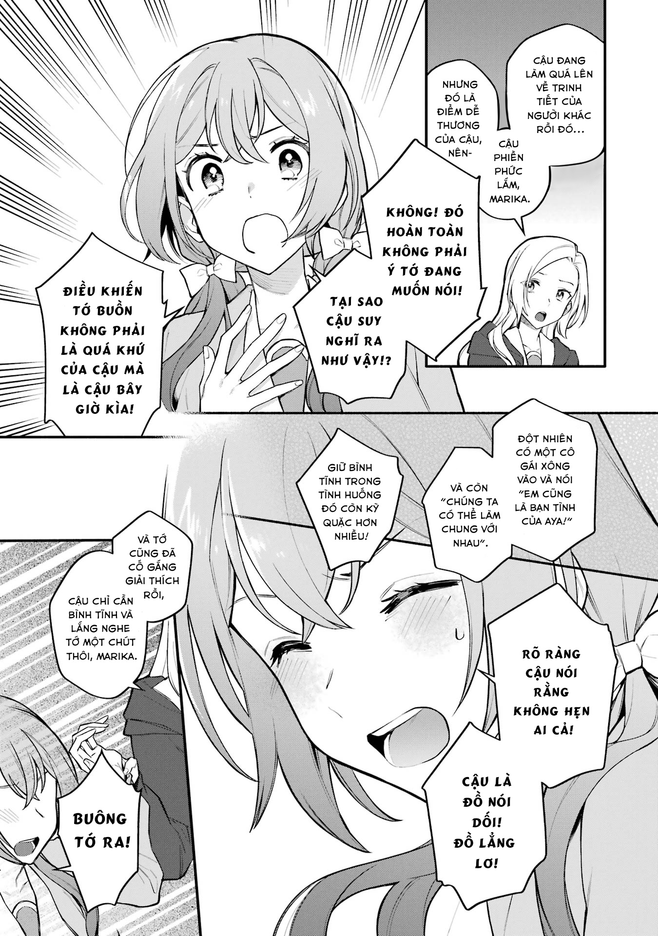 đọc truyện Câu Chuyện Yuri Về Một Thiếu Nữ Khăng Khăng Rằng: "hai Cô Gái Yêu Nhau Là Điều Bất Khả Thi Mà!" Hoàn Toàn Đổ Gục Trong 100 Ngày! Chương 9 ảnh 14 tại Thiên Thai Truyện