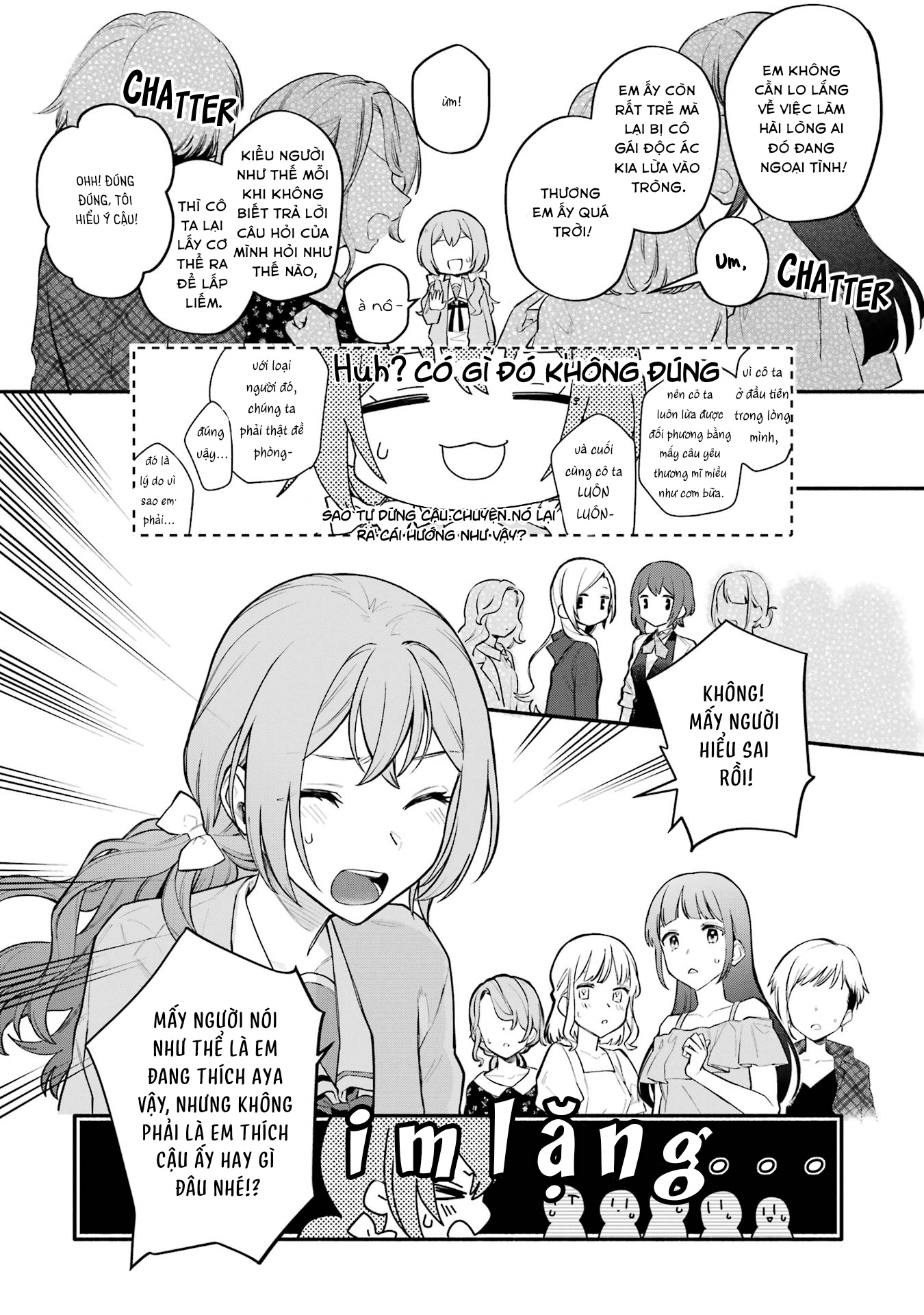 đọc truyện Câu Chuyện Yuri Về Một Thiếu Nữ Khăng Khăng Rằng: "hai Cô Gái Yêu Nhau Là Điều Bất Khả Thi Mà!" Hoàn Toàn Đổ Gục Trong 100 Ngày! Chương 9 ảnh 17 tại Thiên Thai Truyện