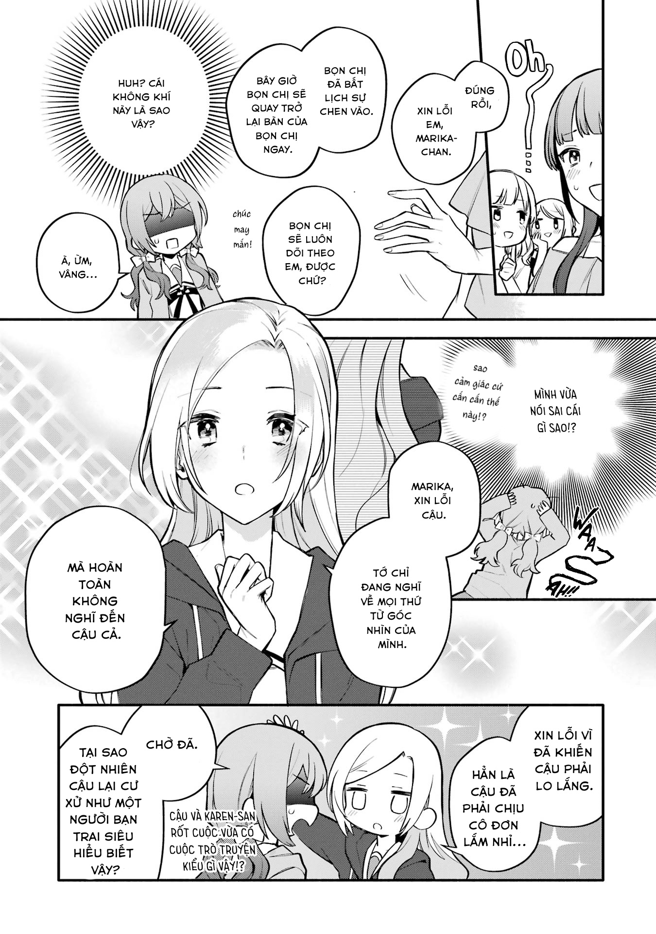 đọc truyện Câu Chuyện Yuri Về Một Thiếu Nữ Khăng Khăng Rằng: "hai Cô Gái Yêu Nhau Là Điều Bất Khả Thi Mà!" Hoàn Toàn Đổ Gục Trong 100 Ngày! Chương 9 ảnh 18 tại Thiên Thai Truyện