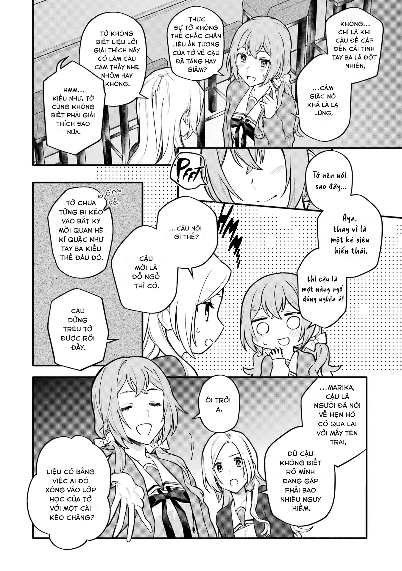 đọc truyện Câu Chuyện Yuri Về Một Thiếu Nữ Khăng Khăng Rằng: "hai Cô Gái Yêu Nhau Là Điều Bất Khả Thi Mà!" Hoàn Toàn Đổ Gục Trong 100 Ngày! Chương 9 ảnh 23 tại Thiên Thai Truyện