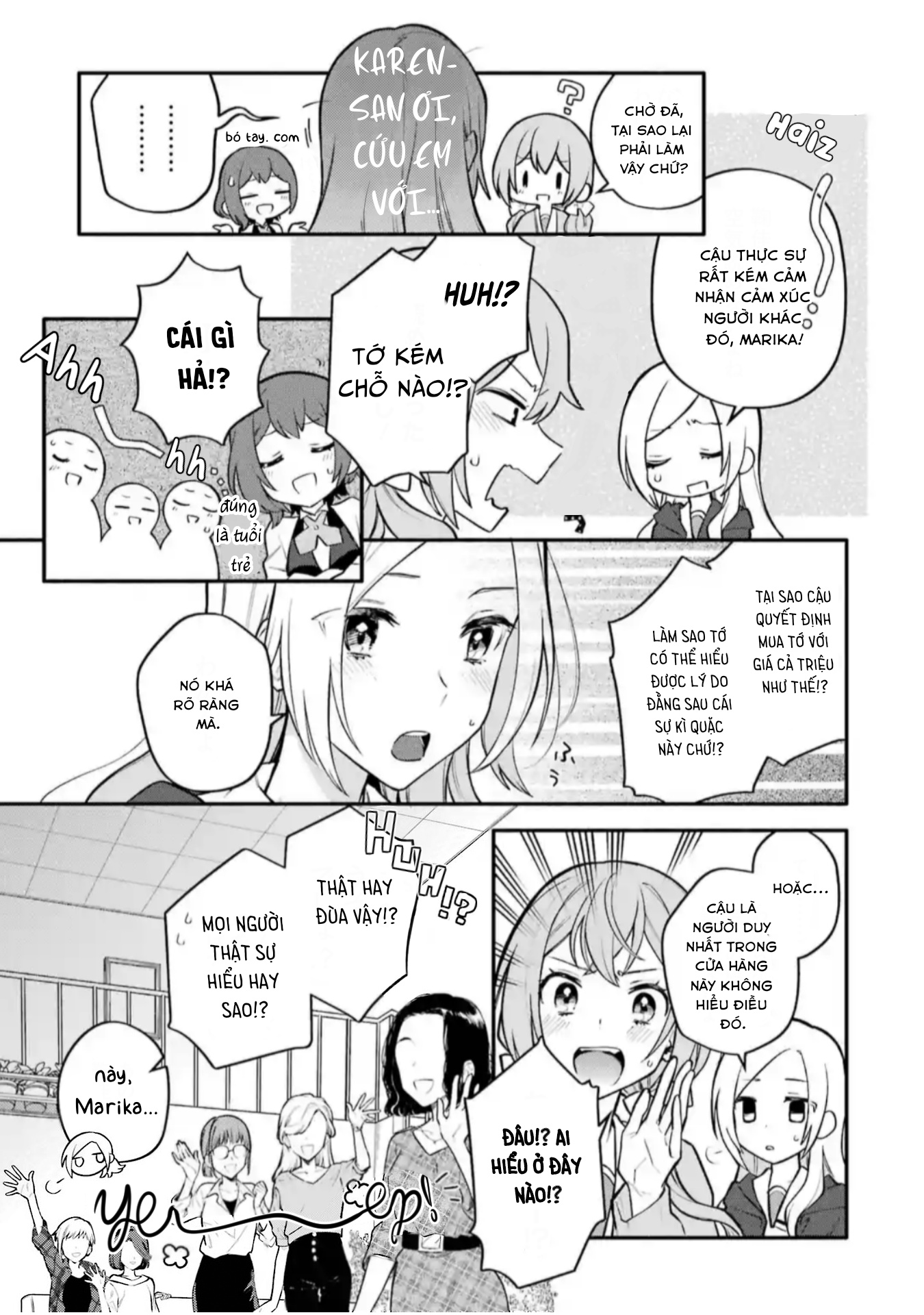 đọc truyện Câu Chuyện Yuri Về Một Thiếu Nữ Khăng Khăng Rằng: "hai Cô Gái Yêu Nhau Là Điều Bất Khả Thi Mà!" Hoàn Toàn Đổ Gục Trong 100 Ngày! Chương 9 ảnh 28 tại Thiên Thai Truyện