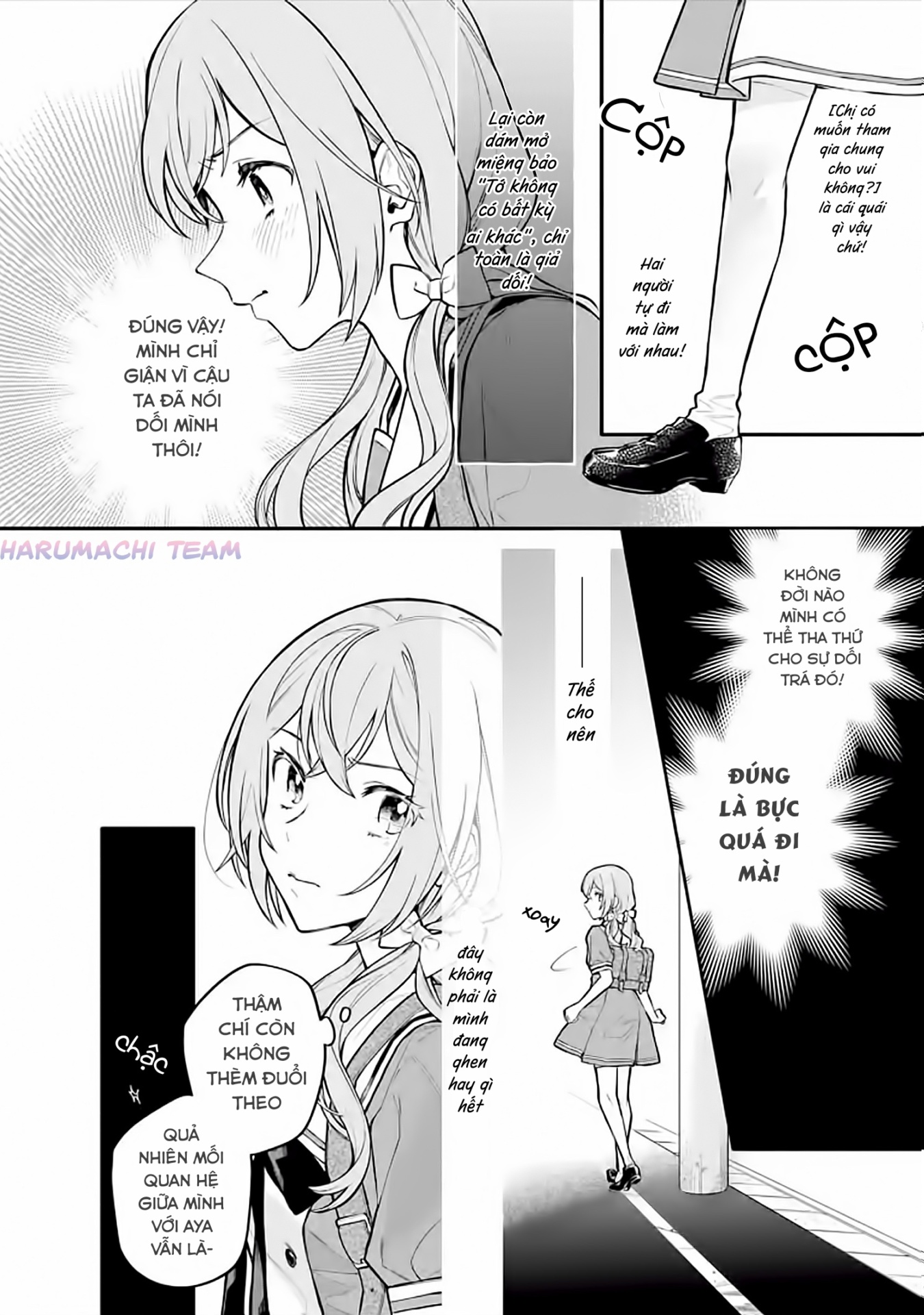 đọc truyện Câu Chuyện Yuri Về Một Thiếu Nữ Khăng Khăng Rằng: "hai Cô Gái Yêu Nhau Là Điều Bất Khả Thi Mà!" Hoàn Toàn Đổ Gục Trong 100 Ngày! Chương 9 ảnh 5 tại Thiên Thai Truyện