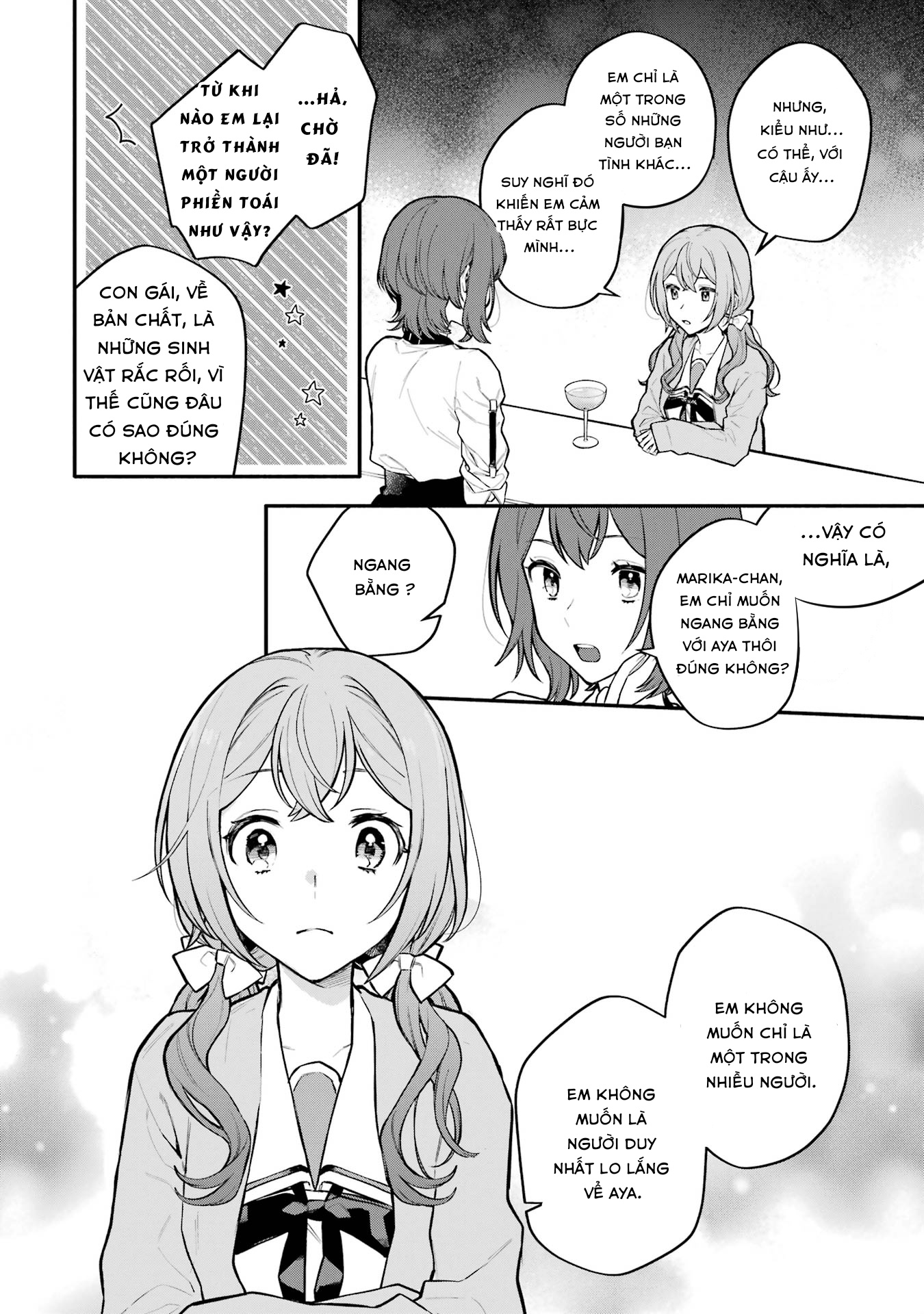 đọc truyện Câu Chuyện Yuri Về Một Thiếu Nữ Khăng Khăng Rằng: "hai Cô Gái Yêu Nhau Là Điều Bất Khả Thi Mà!" Hoàn Toàn Đổ Gục Trong 100 Ngày! Chương 9 ảnh 9 tại Thiên Thai Truyện