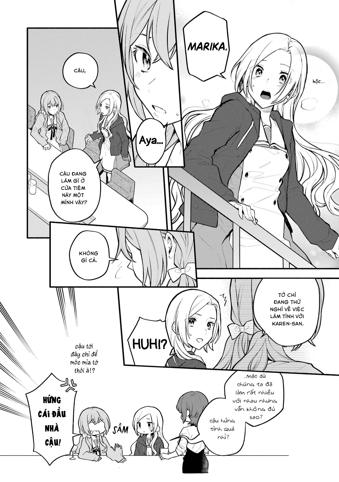 đọc truyện Câu Chuyện Yuri Về Một Thiếu Nữ Khăng Khăng Rằng: "hai Cô Gái Yêu Nhau Là Điều Bất Khả Thi Mà!" Hoàn Toàn Đổ Gục Trong 100 Ngày! Chương 9 ảnh 11 tại Thiên Thai Truyện