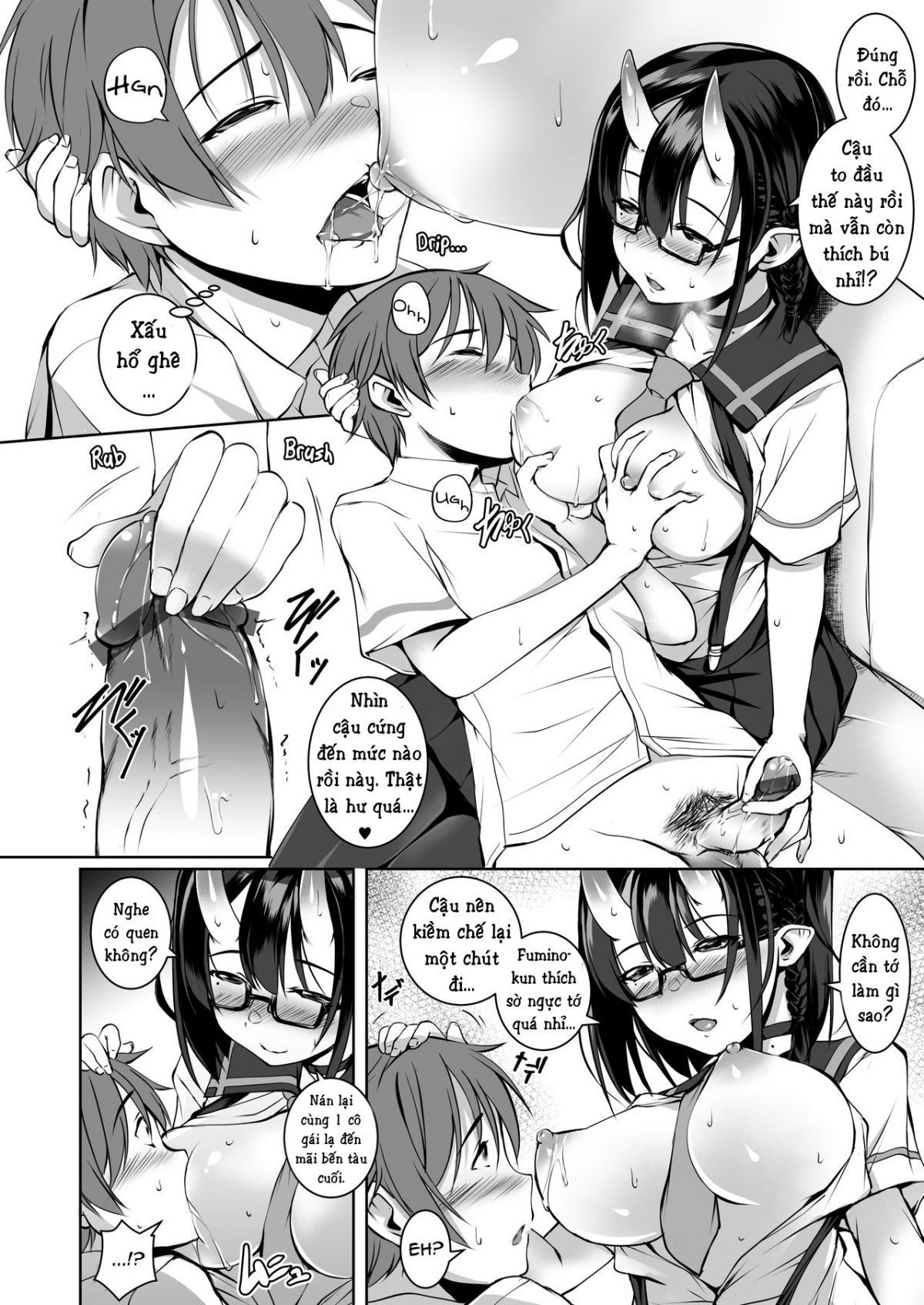 Cậu Có Thích Một Cô Gái Dâm Đãng Như Tớ Không? Oneshot page 11 - Giả Dược