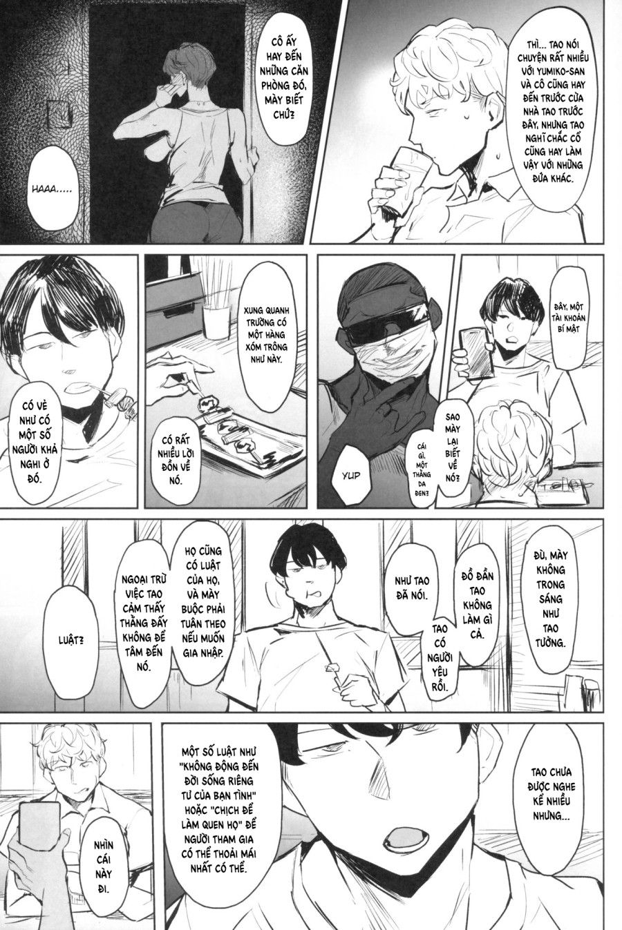 Cậu Học Sinh Làm Bán Thời Gian Cùng Cô U40 Và Có Tình Cảm Với Cổ Oneshot page 4 - Giả Dược