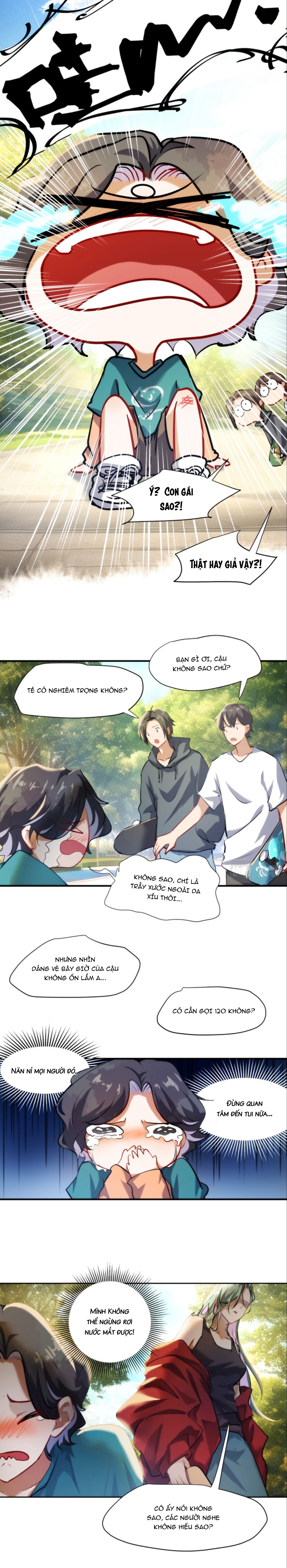 đọc truyện Cậu Khóc Trông Dễ Nhìn Thật Đó - Gl Chương 1 ảnh 3 tại Thiên Thai Truyện