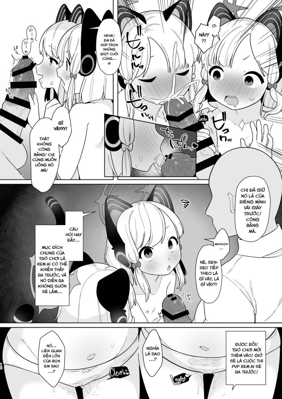 Câu Lạc Bộ Blue Archive Thao Túng Tâm Trí Oneshot page 14 - Giả Dược