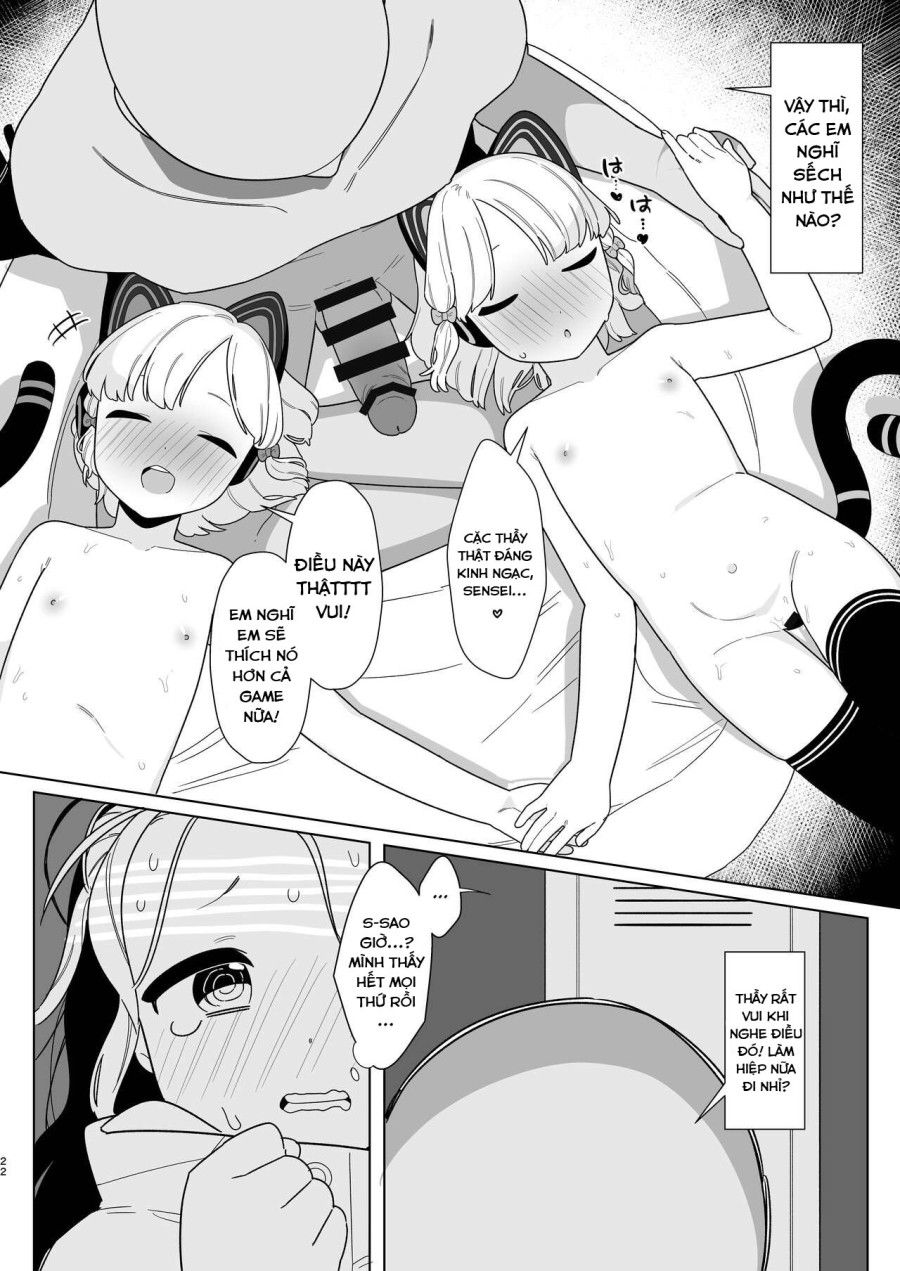 Câu Lạc Bộ Blue Archive Thao Túng Tâm Trí Oneshot page 20 - Giả Dược