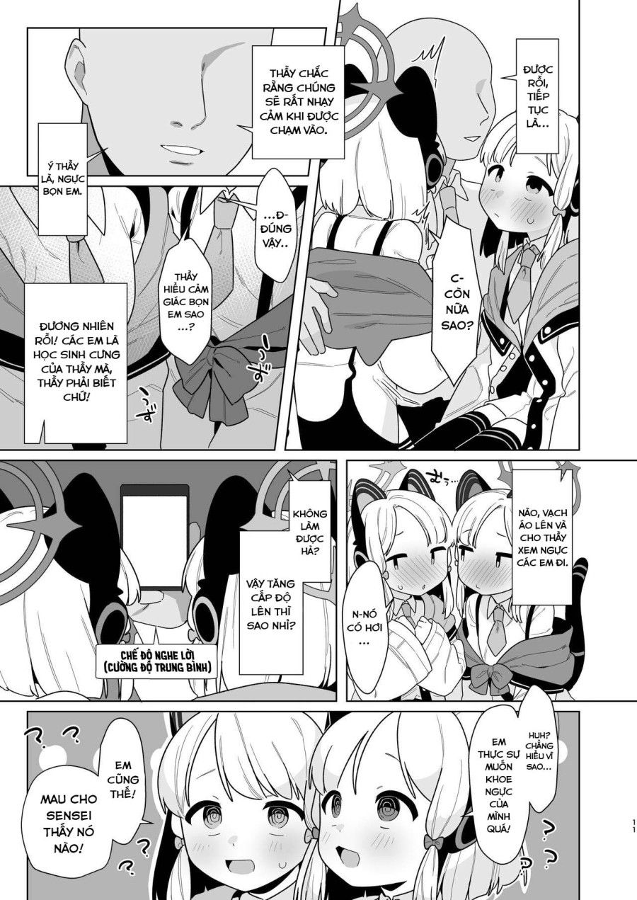 Câu Lạc Bộ Blue Archive Thao Túng Tâm Trí Oneshot page 9 - Giả Dược