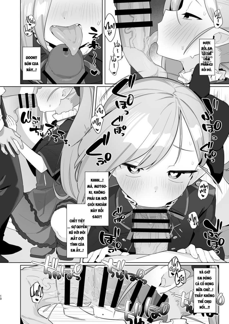 Câu Lạc Bộ Kiểm Soát Tâm Trí Blue Archive Oneshot page 12 - Giả Dược