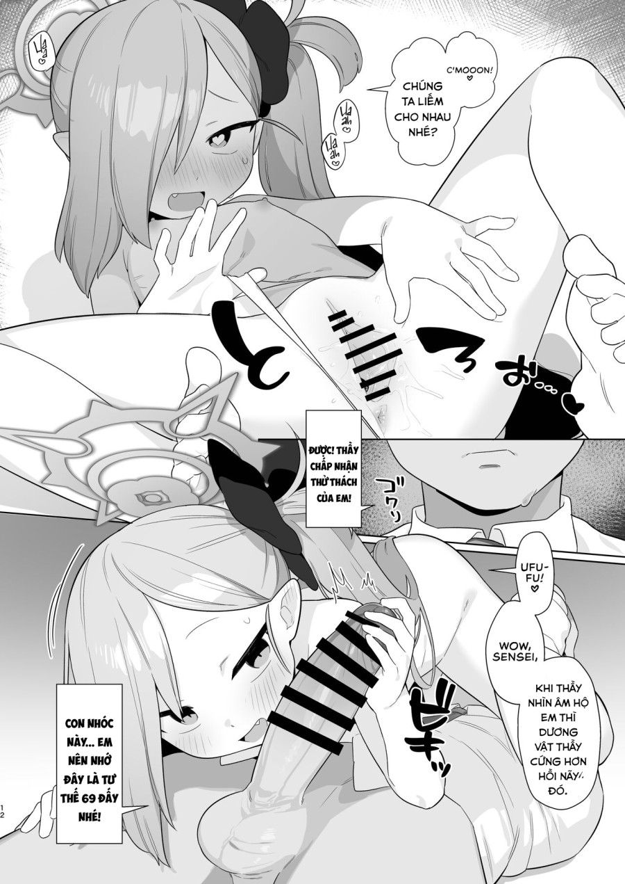 Câu Lạc Bộ Kiểm Soát Tâm Trí Blue Archive Oneshot page 14 - Giả Dược