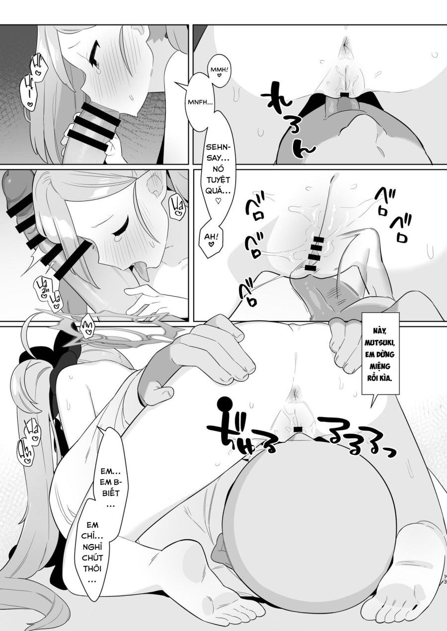 Câu Lạc Bộ Kiểm Soát Tâm Trí Blue Archive Oneshot page 15 - Giả Dược