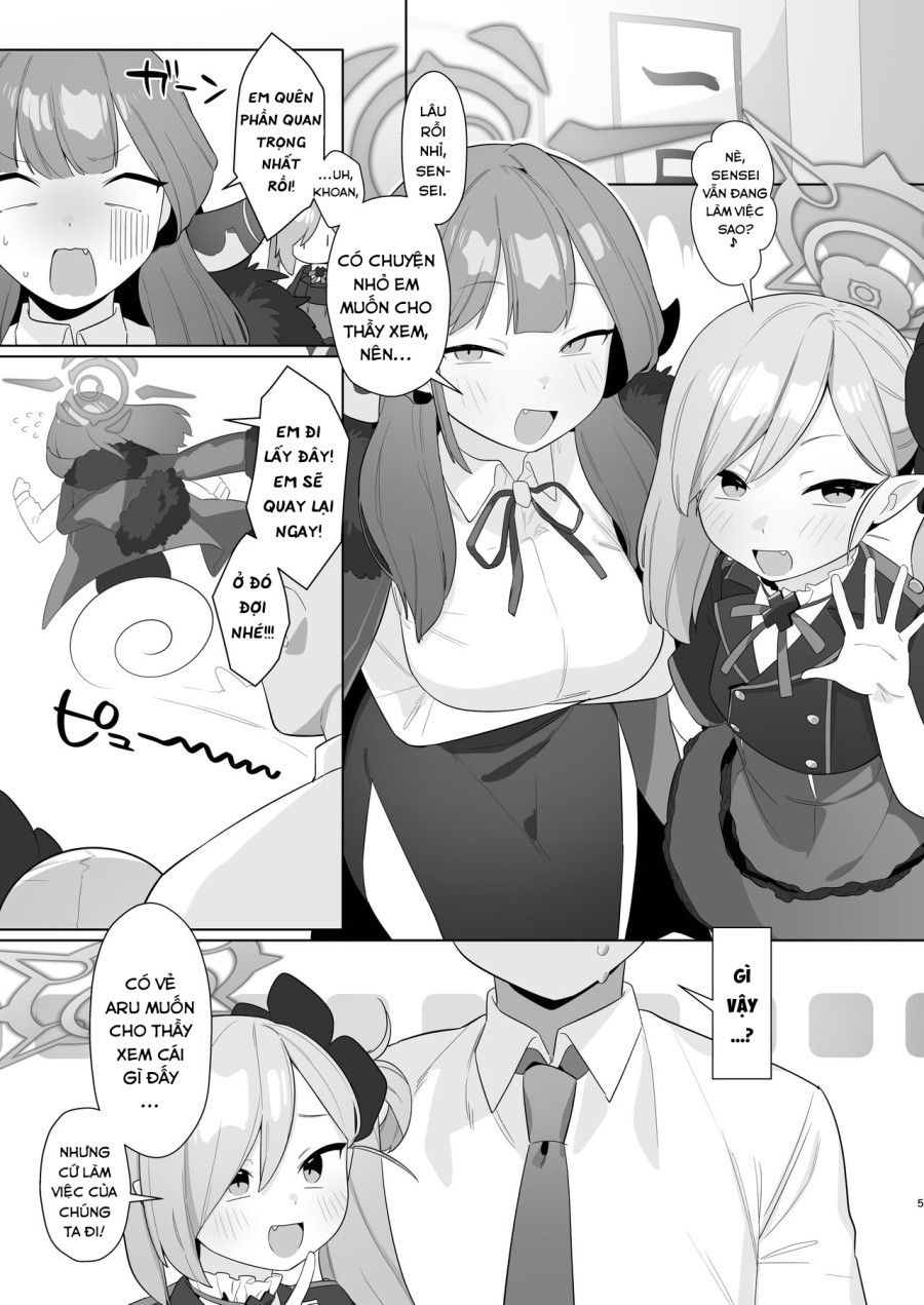 Câu Lạc Bộ Kiểm Soát Tâm Trí Blue Archive Oneshot page 7 - Giả Dược