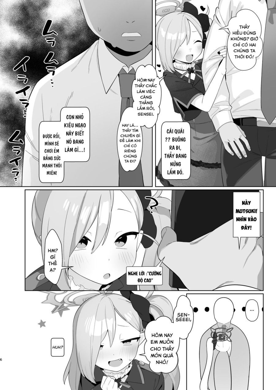 Câu Lạc Bộ Kiểm Soát Tâm Trí Blue Archive Oneshot page 8 - Giả Dược