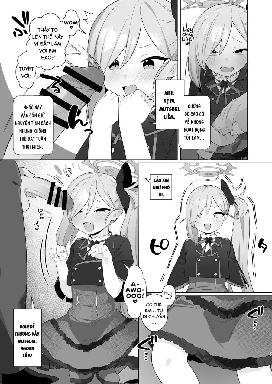 Câu Lạc Bộ Kiểm Soát Tâm Trí Blue Archive Oneshot page 9 - Giả Dược