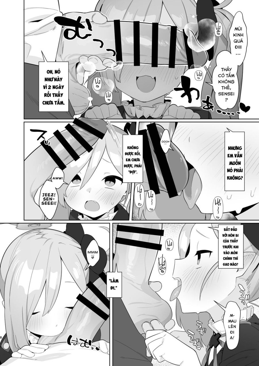 Câu Lạc Bộ Kiểm Soát Tâm Trí Blue Archive Oneshot page 10 - Giả Dược