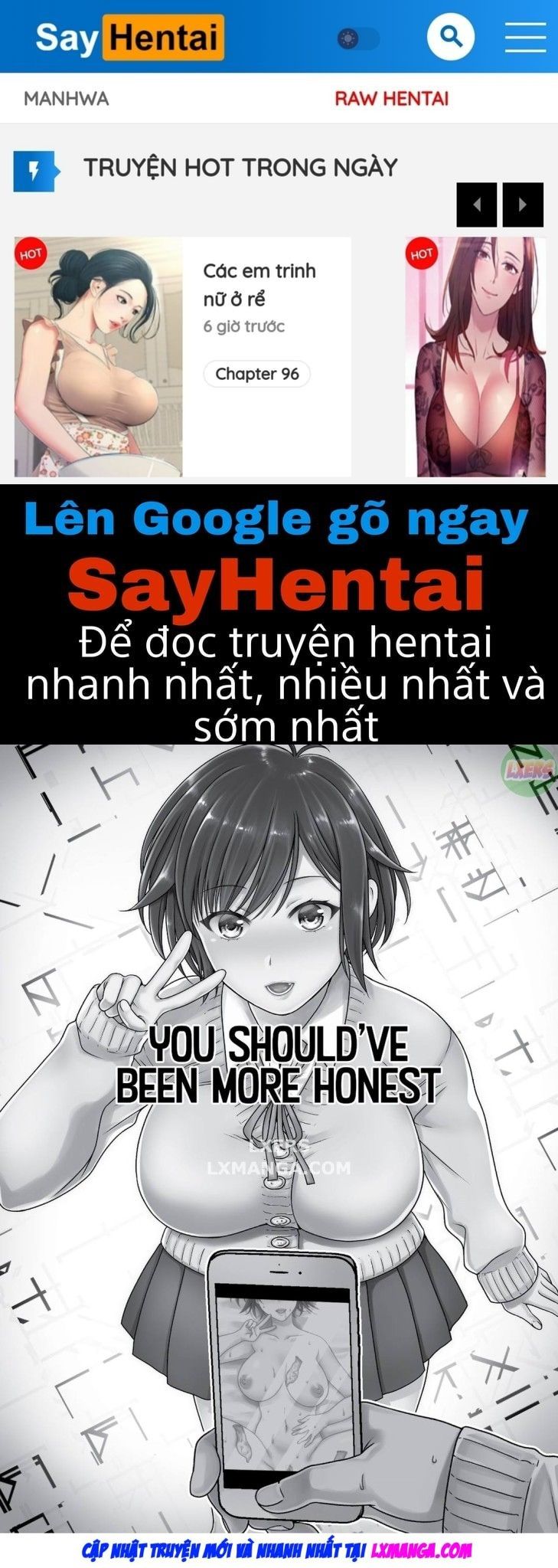 đọc truyện Cậu Nên Thành Thật Hơn Oneshot ảnh 1 tại Giả Dược
