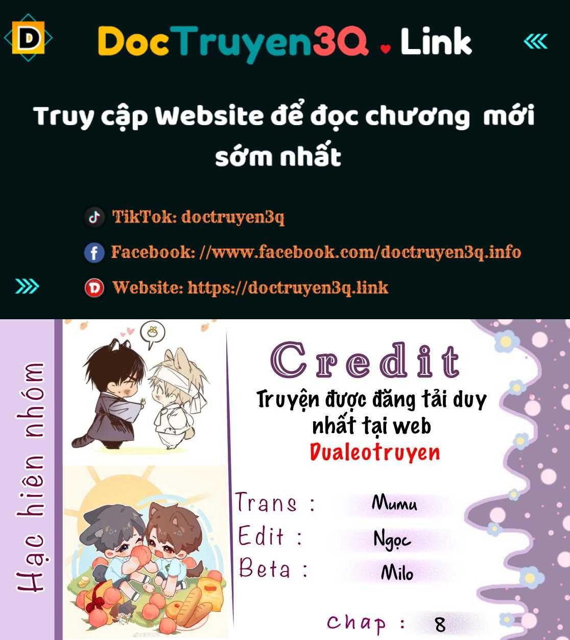 đọc truyện Cậu Người Sói Này Muốn Ăn Thịt Chàng Thám Tử Ưa Thích Của Mình Chương 8 ảnh 1 tại Thiên Thai Truyện