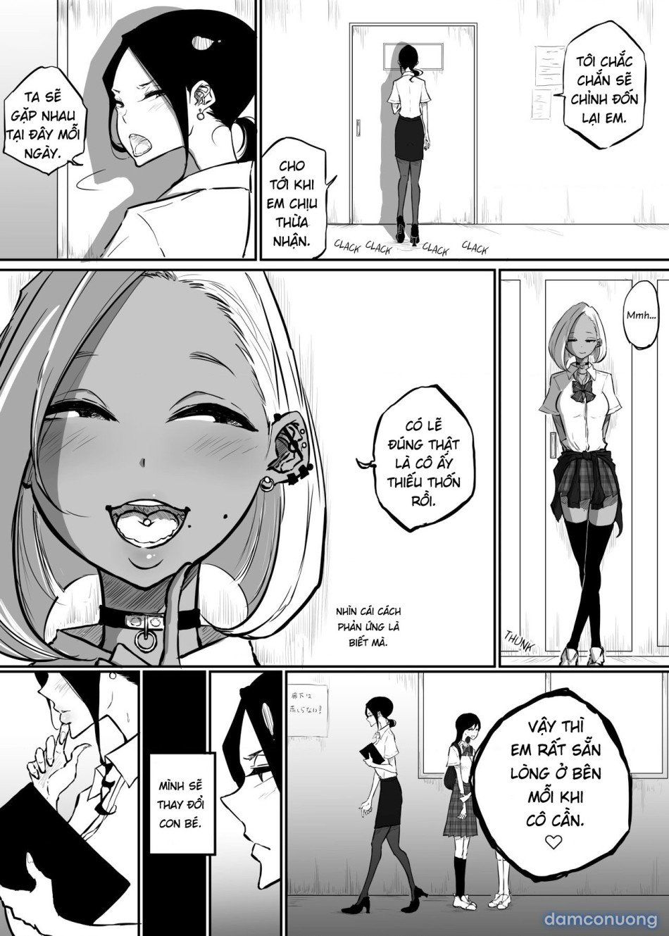 đọc truyện Câu Truyện Về 1 Cô Giáo Siêu Khắt Khe Lại Phải Khuất Phục Dưới Tay Bé Điếm Gyaru Chương 1 ảnh 9 tại Thiên Thai Truyện