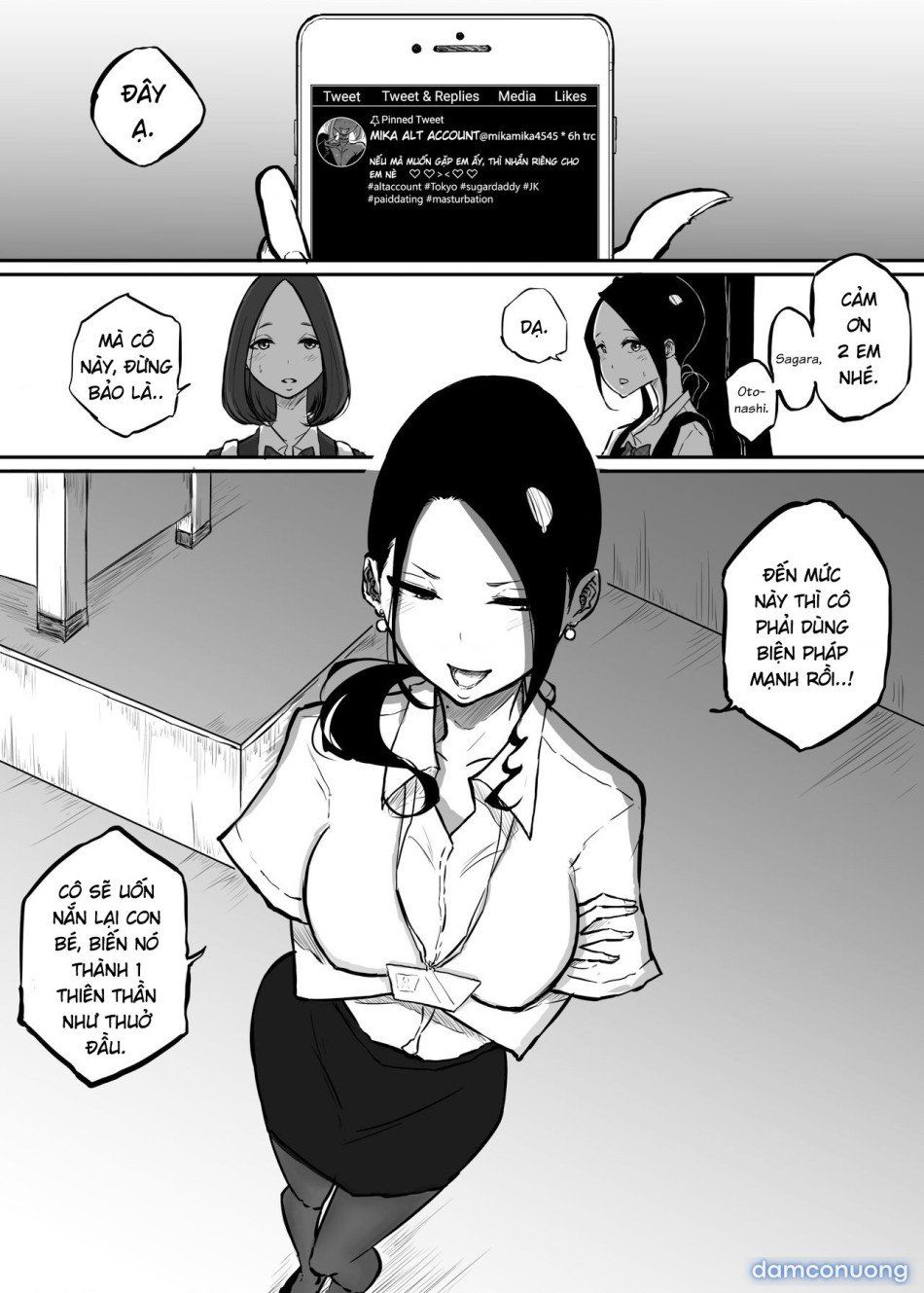 đọc truyện Câu Truyện Về 1 Cô Giáo Siêu Khắt Khe Lại Phải Khuất Phục Dưới Tay Bé Điếm Gyaru Chương 1 ảnh 11 tại Thiên Thai Truyện