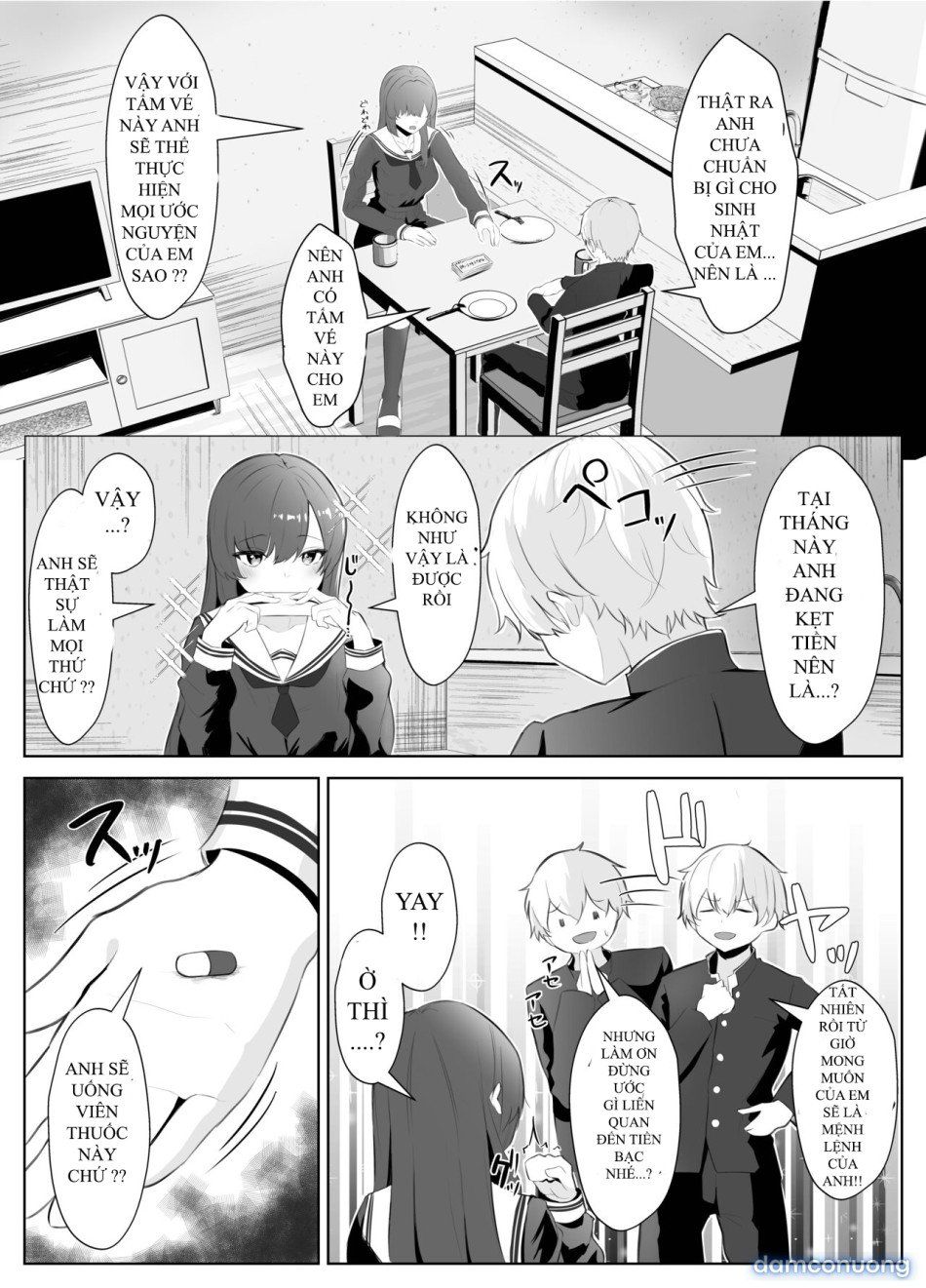 đọc truyện Câu Truyện Về Onii~chan Bị Cô Em Gái Futa Biến Thành Em Gái Chương 1 ảnh 10 tại Thiên Thai Truyện