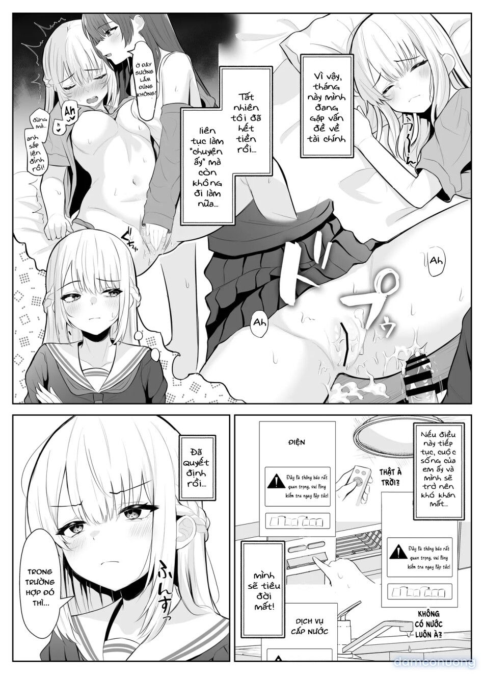 đọc truyện Câu Truyện Về Onii~chan Bị Cô Em Gái Futa Biến Thành Em Gái Chương 2 ảnh 11 tại Thiên Thai Truyện