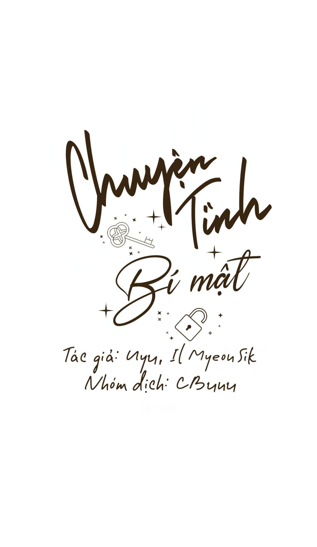 đọc truyện (cbunu) Chuyện Tình Bí Mật Chương 25 ảnh 21 tại Thiên Thai Truyện