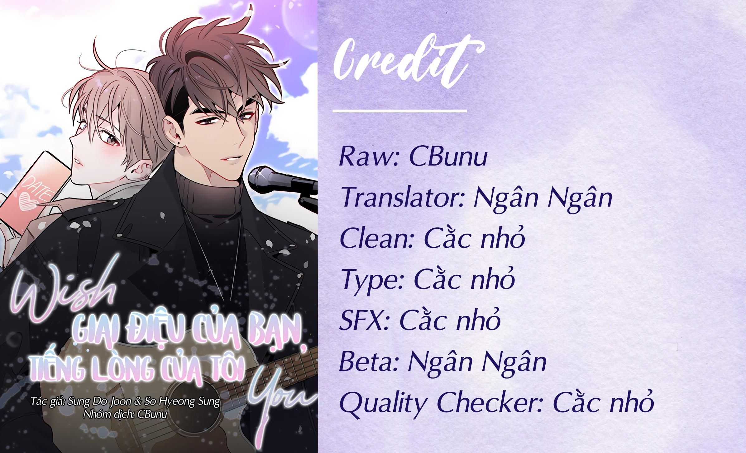 đọc truyện (cbunu) Giai Điệu Của Bạn, Tiếng Lòng Của Tôi Chương 0 ảnh 3 tại Truyện Dạ Ký