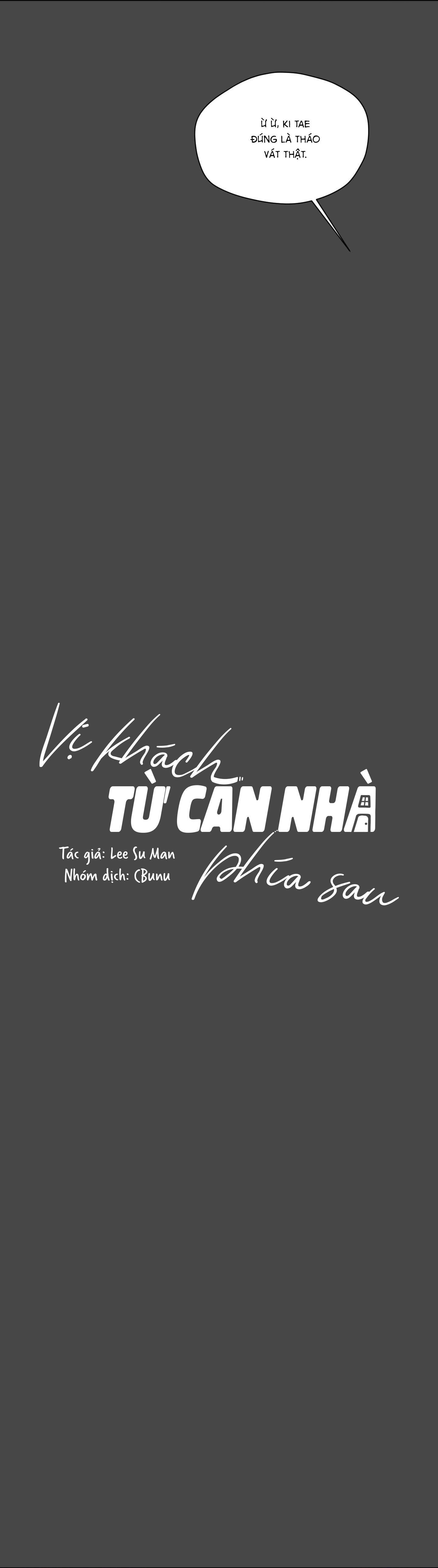 đọc truyện (cbunu) Vị Khách Từ Căn Nhà Phía Sau Chương 2 ảnh 11 tại Giả Dược