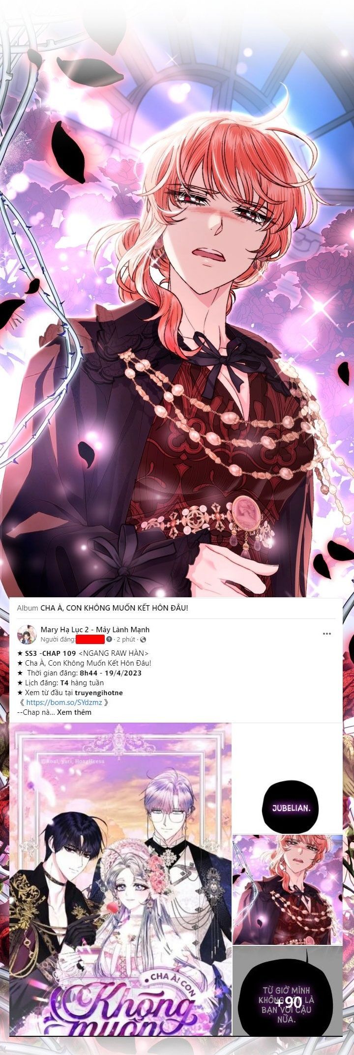 đọc truyện Cha, Con Không Muốn Kết Hôn! Chương 109.1 ảnh 4 tại Thiên Thai Truyện