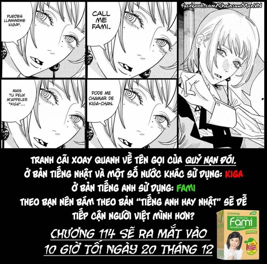 đọc truyện Chainsaw Man – Thợ Săn Quỷ Chương 113.5 ảnh 1 tại Giả Dược