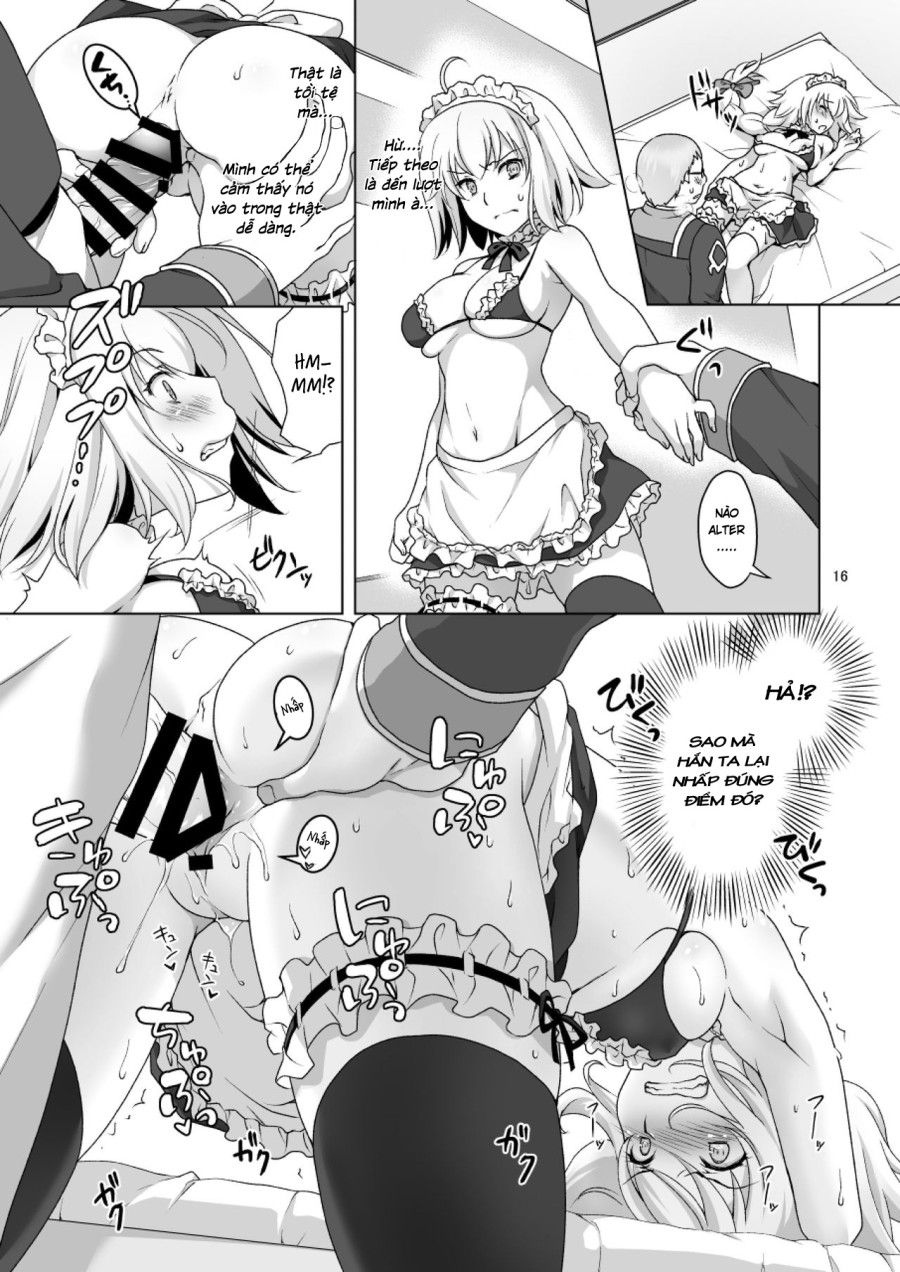 Chaldea Girls Collection W Jeanne Kyousei Gohoushi (fate/grand Order) Oneshot page 17 - Giả Dược