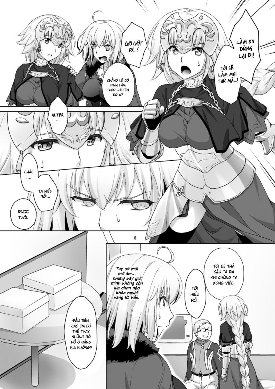 Chaldea Girls Collection W Jeanne Kyousei Gohoushi (fate/grand Order) Oneshot page 7 - Giả Dược