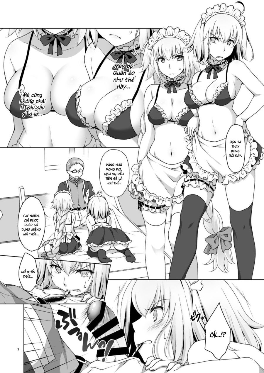 Chaldea Girls Collection W Jeanne Kyousei Gohoushi (fate/grand Order) Oneshot page 8 - Giả Dược