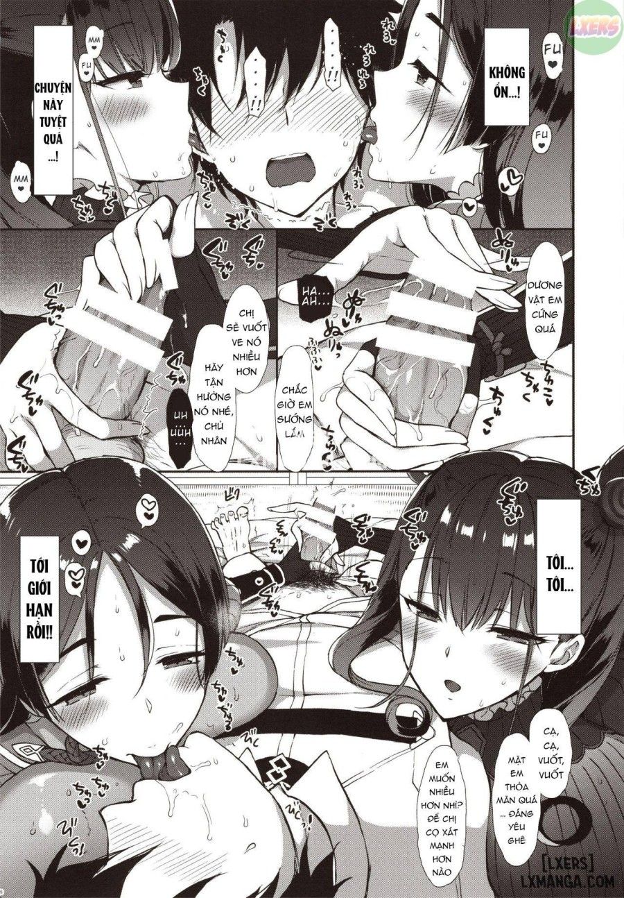 đọc truyện Chaldea Master Datte Raikou To Shikibu Ni Amaetai! Oneshot ảnh 10 tại Giả Dược