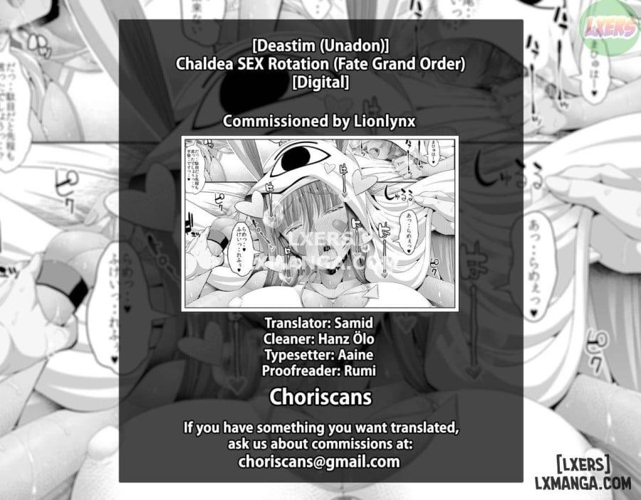 đọc truyện Chaldea Sex Rotation Oneshot ảnh 34 tại Giả Dược