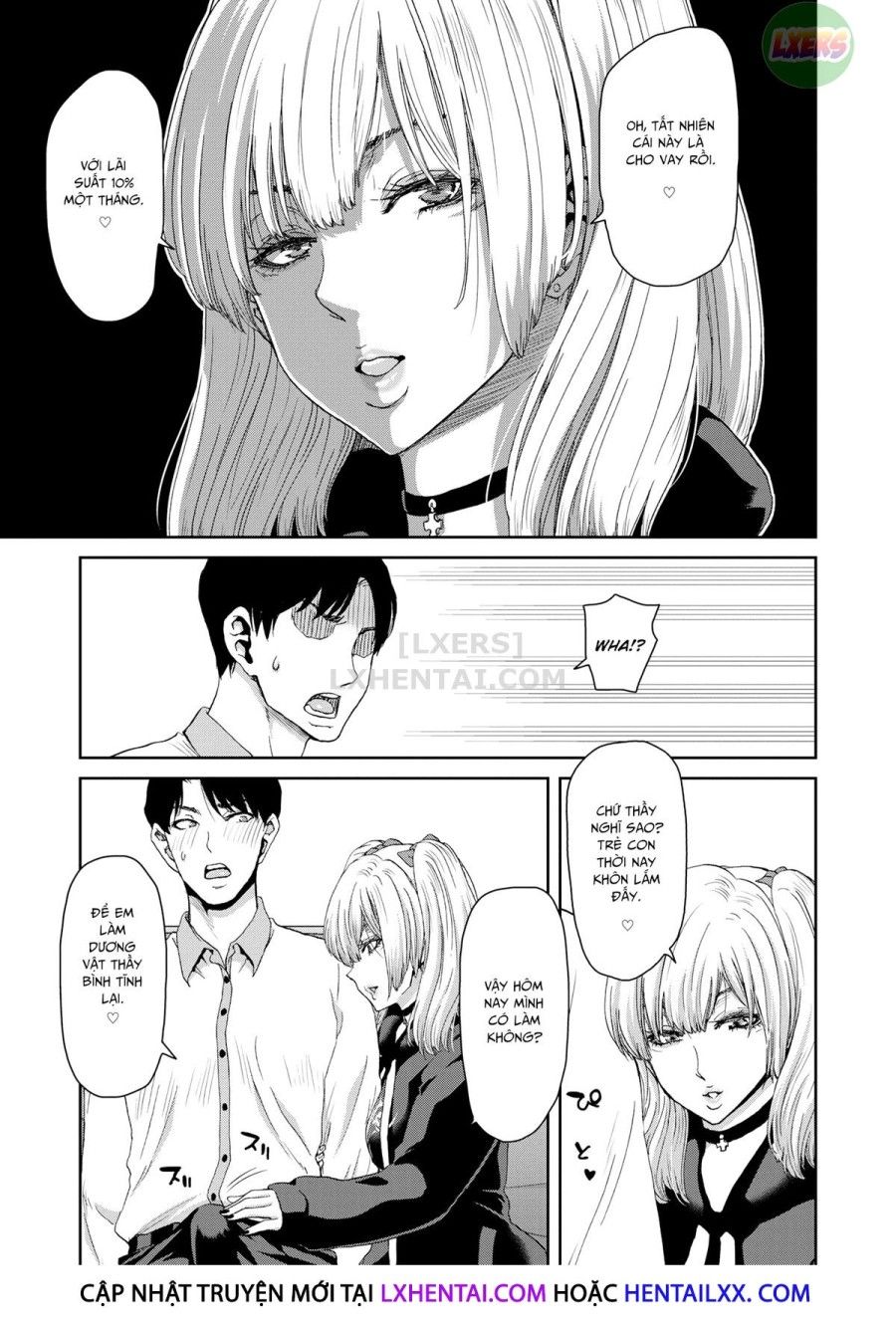 Chàng Giáo Viên Và Cô Học Sinh Hút Anh Ấy Cạn Tinh Oneshot page 11 - Giả Dược