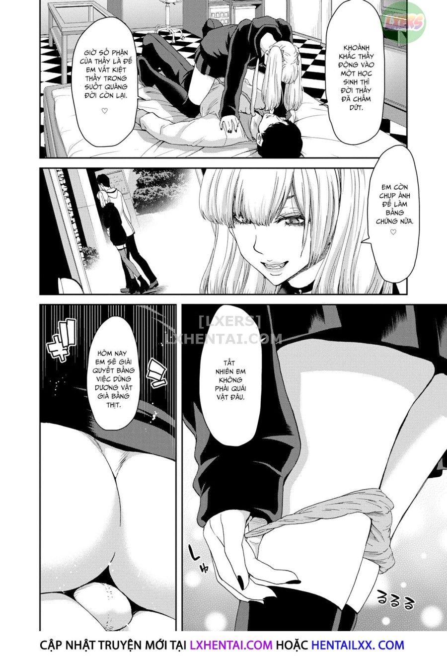 Chàng Giáo Viên Và Cô Học Sinh Hút Anh Ấy Cạn Tinh Oneshot page 14 - Giả Dược