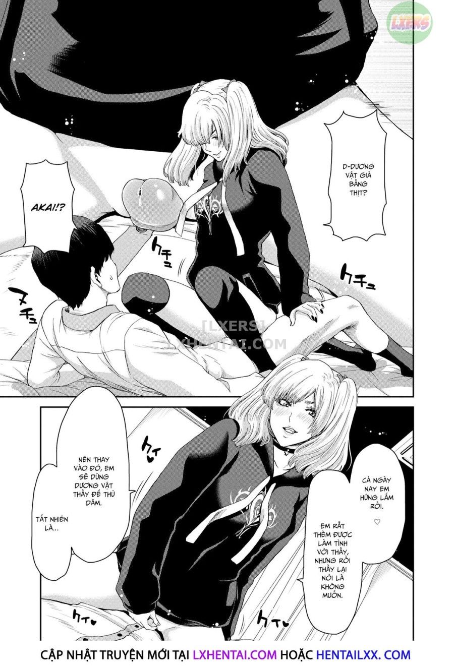 Chàng Giáo Viên Và Cô Học Sinh Hút Anh Ấy Cạn Tinh Oneshot page 15 - Giả Dược