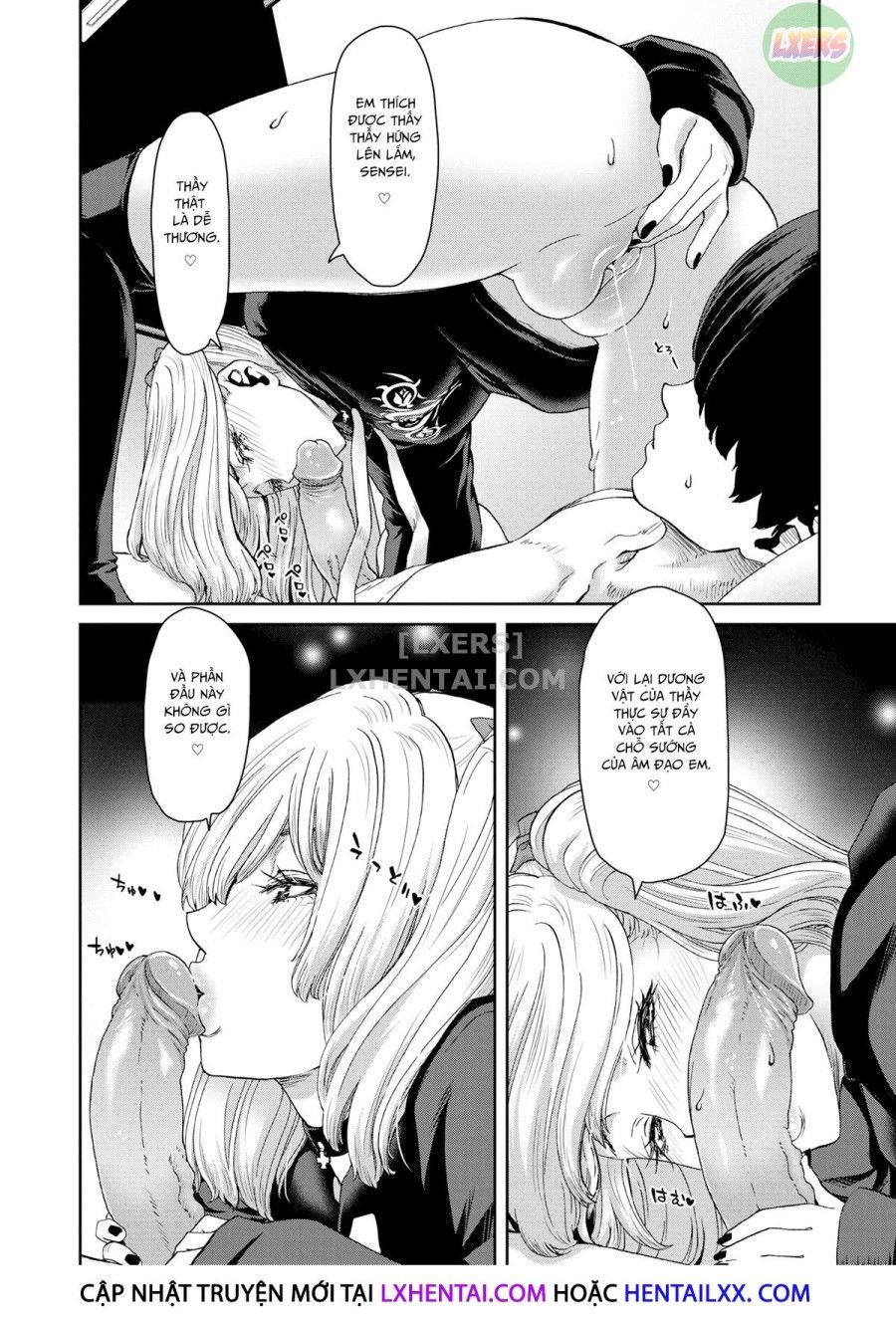 Chàng Giáo Viên Và Cô Học Sinh Hút Anh Ấy Cạn Tinh Oneshot page 18 - Giả Dược
