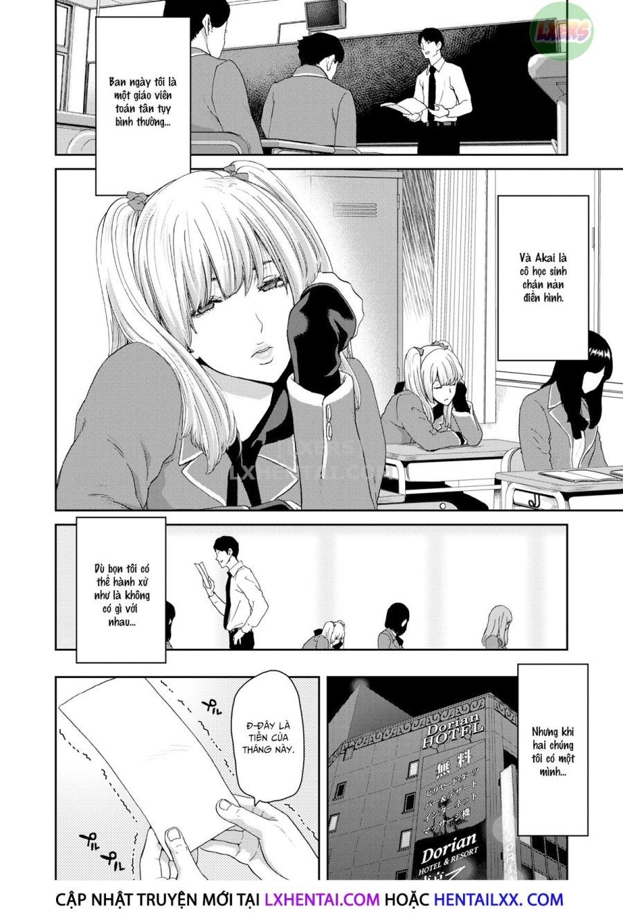 Chàng Giáo Viên Và Cô Học Sinh Hút Anh Ấy Cạn Tinh Oneshot page 7 - Giả Dược