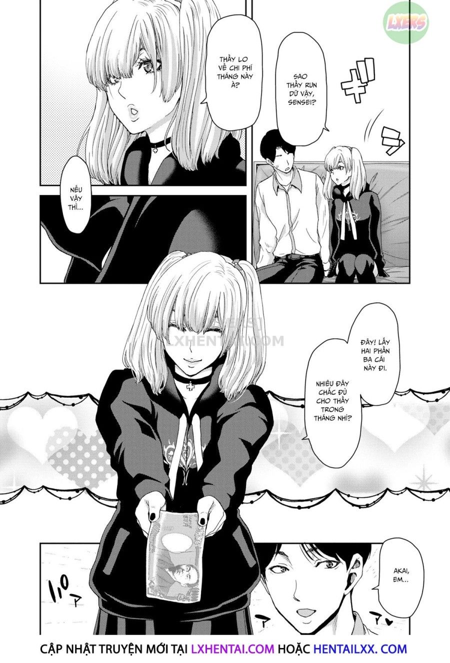 Chàng Giáo Viên Và Cô Học Sinh Hút Anh Ấy Cạn Tinh Oneshot page 10 - Giả Dược