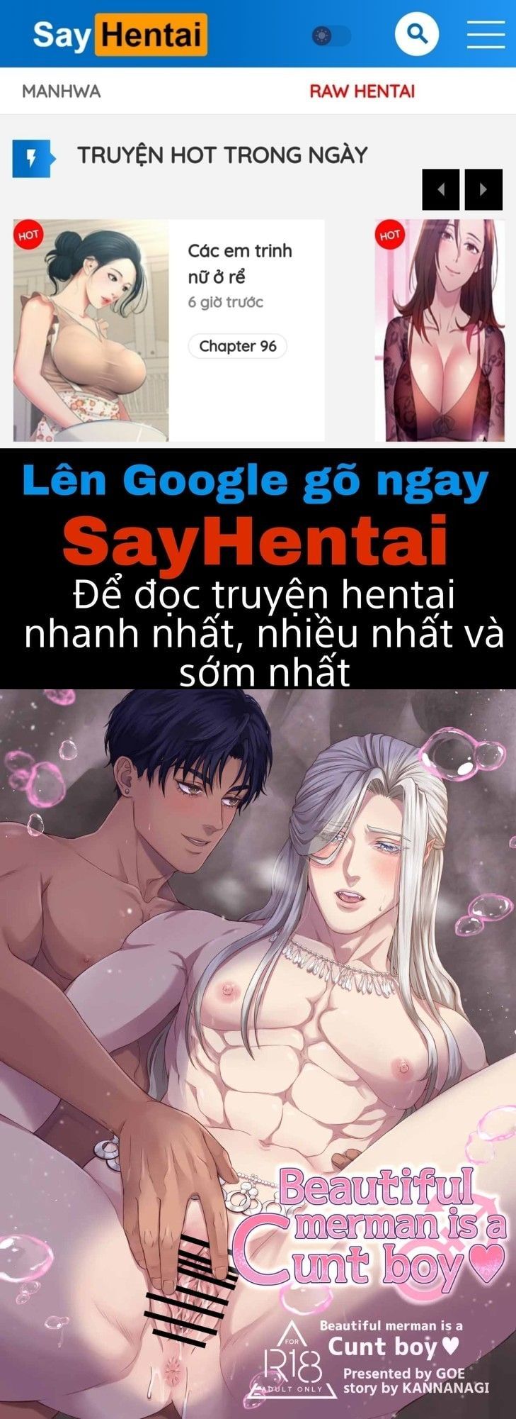 đọc truyện Chàng Tiên Cá Tuyệt Sắc Mang Thân Xác Kì Lạ Chương 1 ảnh 2 tại Thiên Thai Truyện